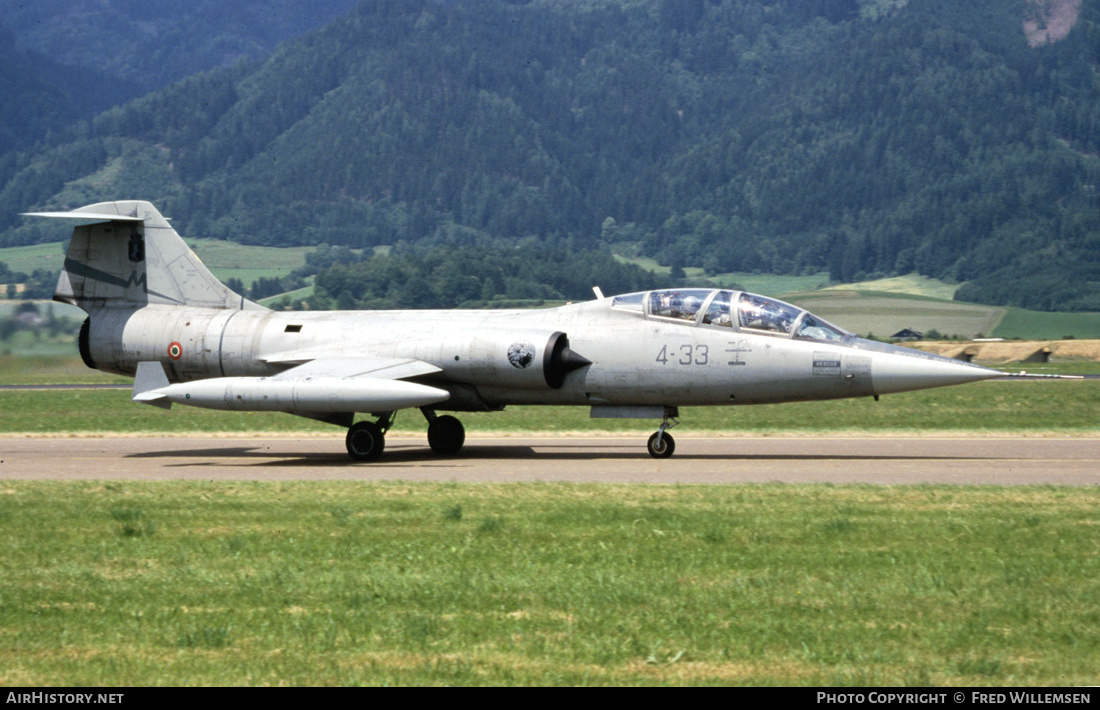 Aircraft Photo of MM54250 | Lockheed TF-104G/M Starfighter | Italy - Air Force | AirHistory.net #475116