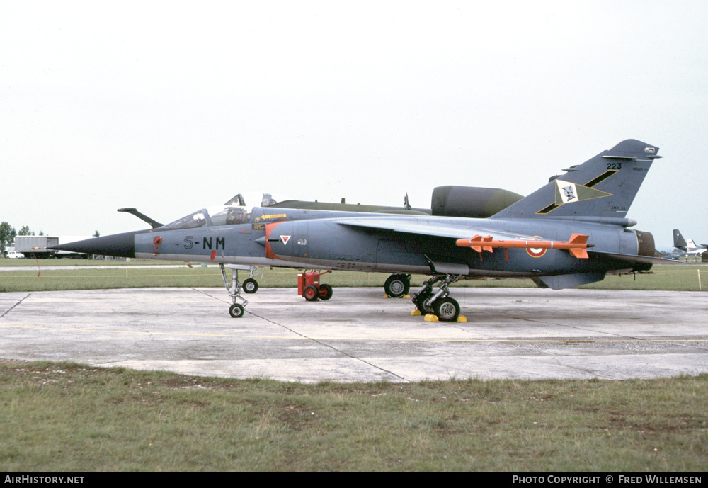 Aircraft Photo of 223 | Dassault Mirage F1C-200 | France - Air Force | AirHistory.net #475134