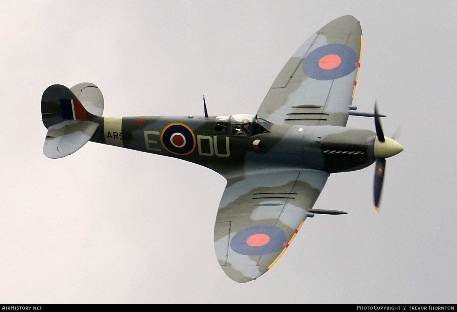 Aircraft Photo of G-AWII / AR501 | Supermarine 349 Spitfire LF5C | UK - Air Force | AirHistory.net #475139