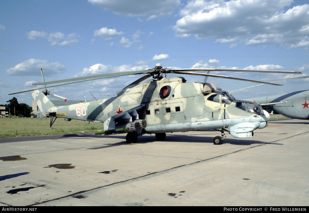 Aircraft Photo of 60 white | Mil Mi-24V | Russia - Air Force | AirHistory.net #475142