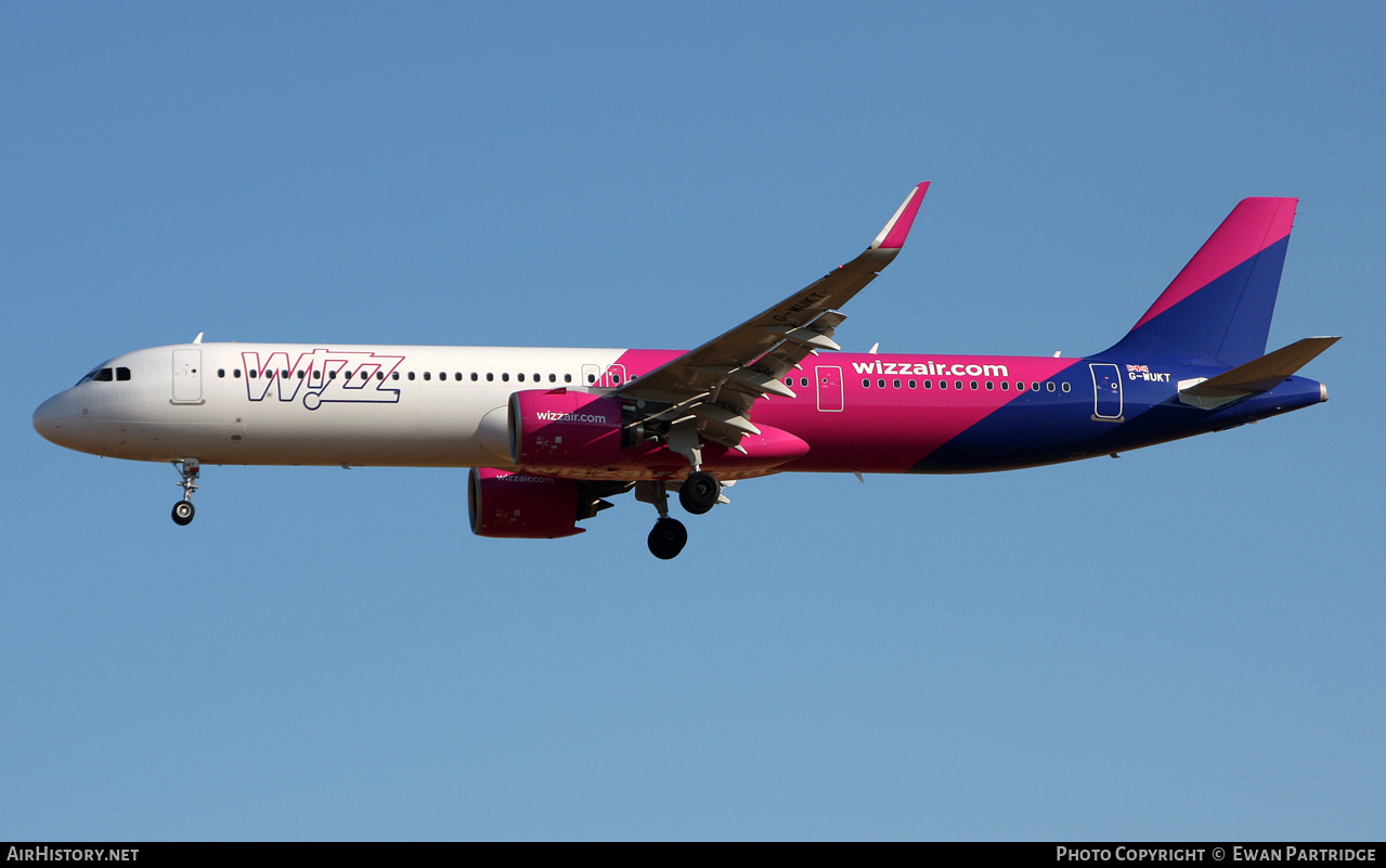 Aircraft Photo of G-WUKT | Airbus A321-271N | Wizz Air | AirHistory.net #475166