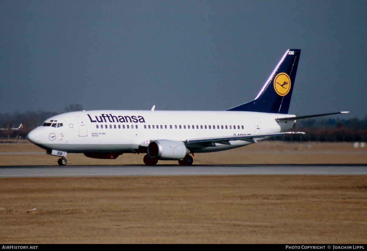 Aircraft Photo of D-ABXM | Boeing 737-330 | Lufthansa | AirHistory.net #475168