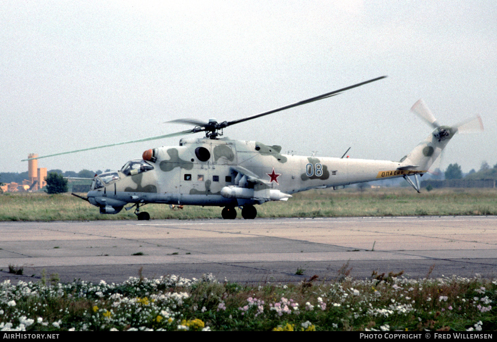 Aircraft Photo of 08 blue | Mil Mi-24V | Russia - Air Force | AirHistory.net #475169