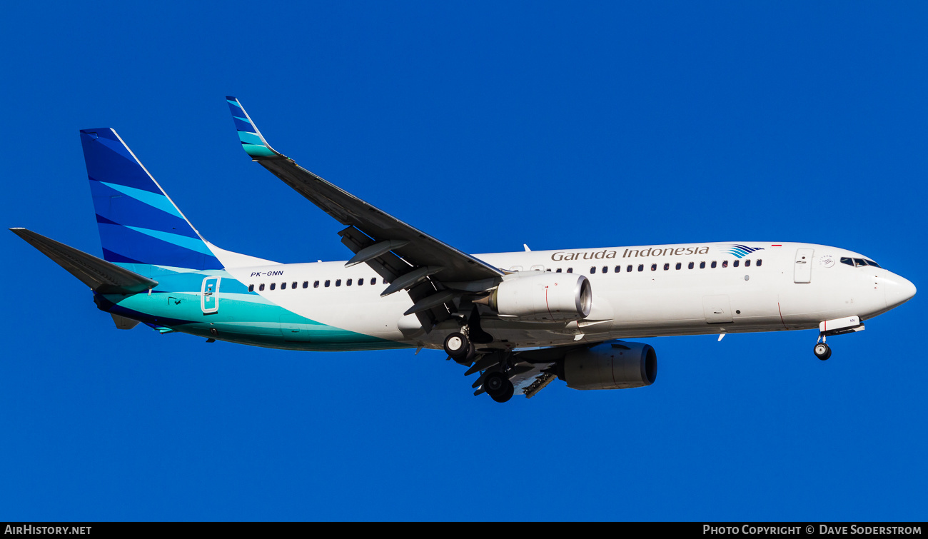 Aircraft Photo of PK-GNN | Boeing 737-86N | Garuda Indonesia | AirHistory.net #475174