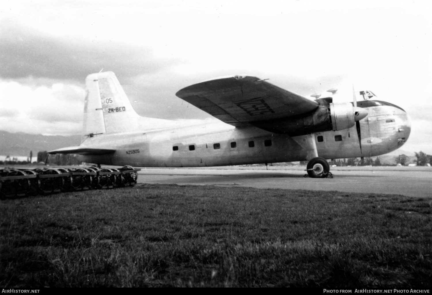 Aircraft Photo of ZK-BEO / NZ5905 | Bristol 170 Freighter Mk31M | AirHistory.net #475188