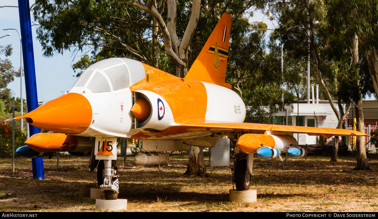 Aircraft Photo of A3-115 | Dassault Mirage IIID | Australia - Air Force | AirHistory.net #475190