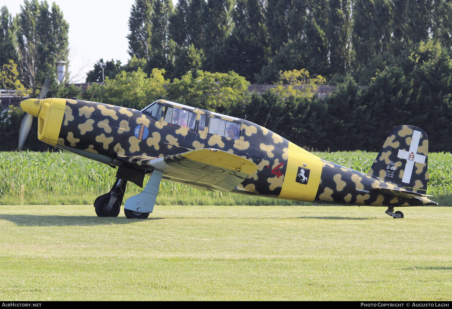 Aircraft Photo of I-BBII / MM52801 | Fiat G-46-3B | Italy - Air Force | AirHistory.net #475196
