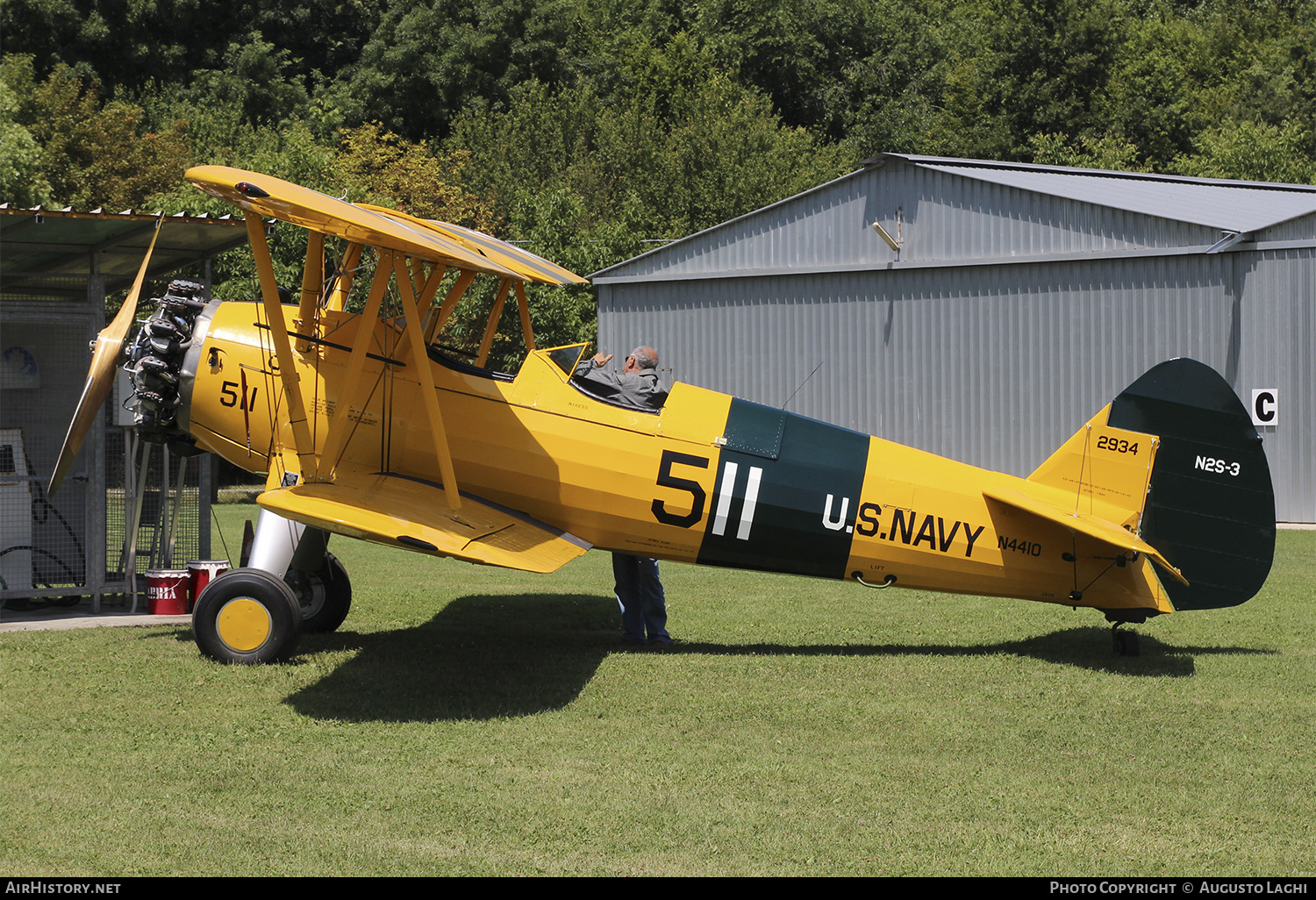 Aircraft Photo of N4410 / 2934 | Boeing PT-17 Kaydet (A75N1) | USA - Navy | AirHistory.net #475198