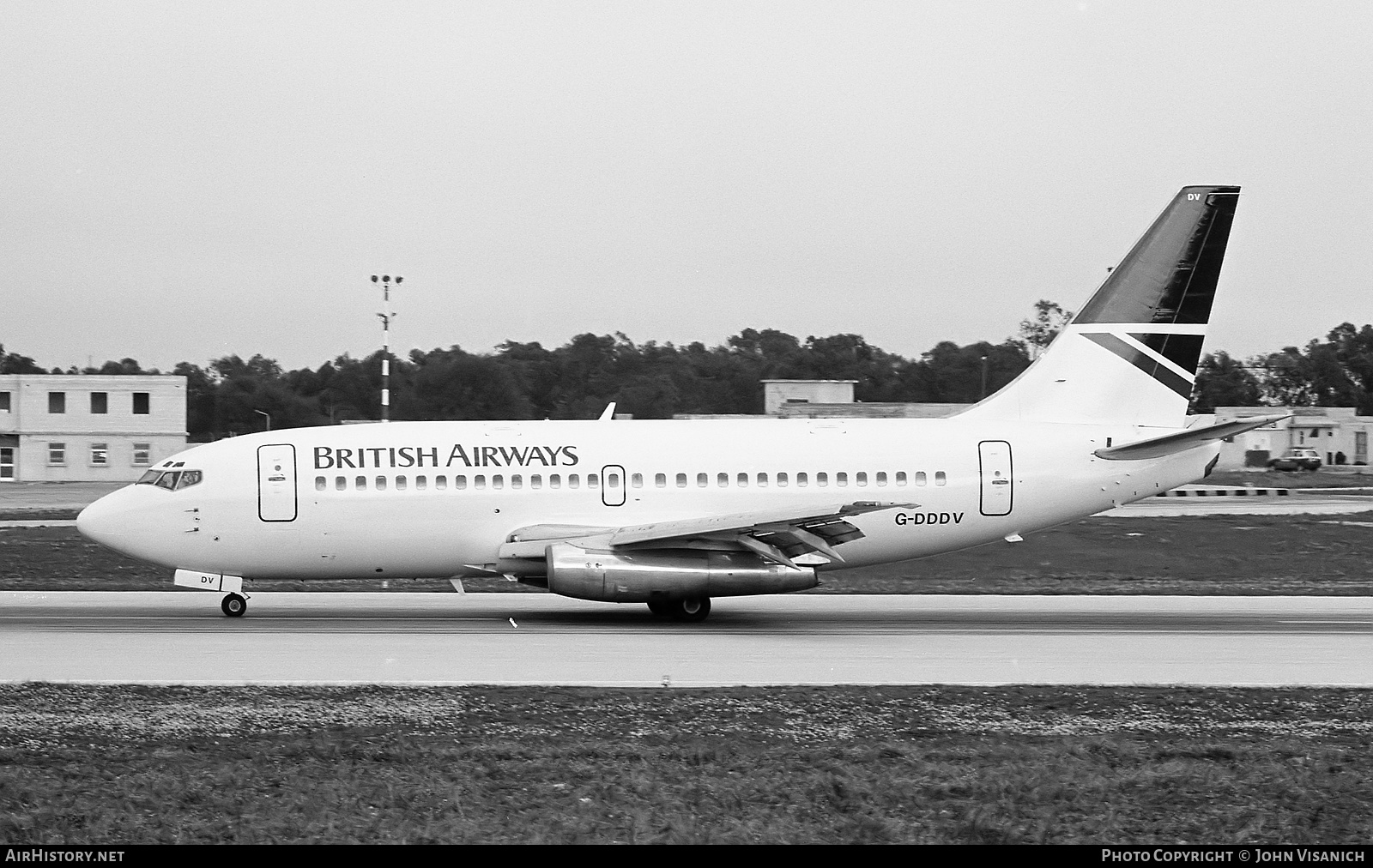 Aircraft Photo of G-DDDV | Boeing 737-2S3/Adv | British Airways | AirHistory.net #475199