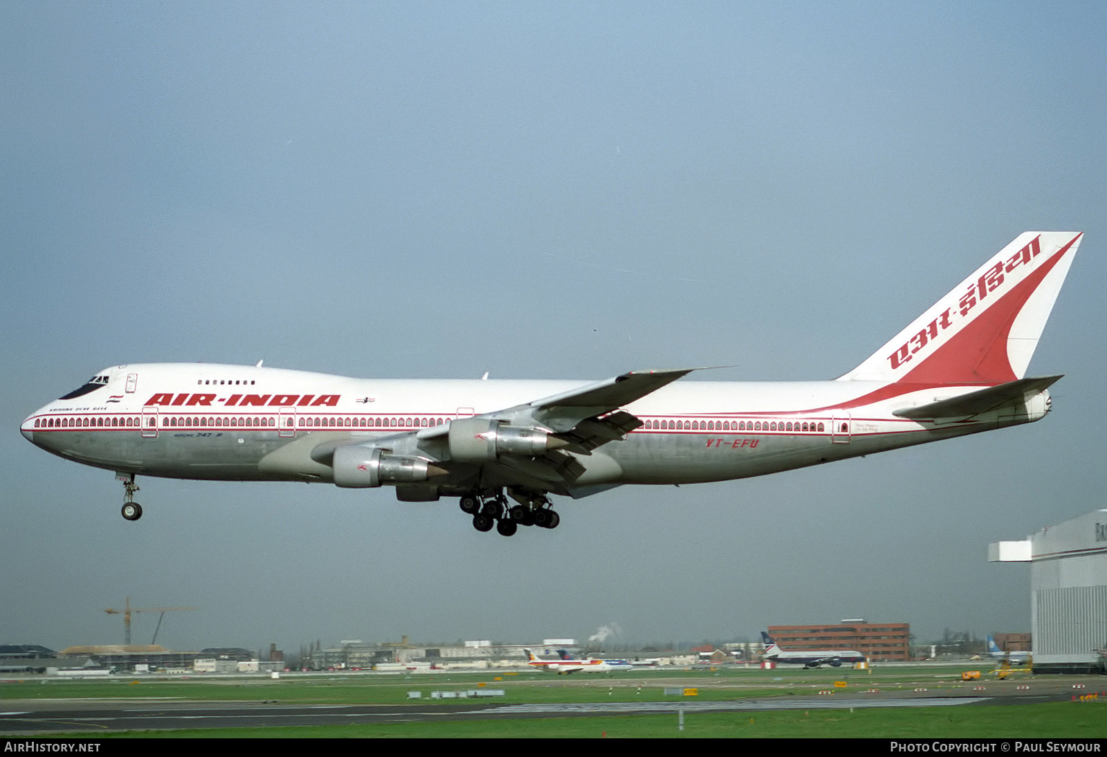 Aircraft Photo of VT-EFU | Boeing 747-237B | Air India | AirHistory.net #475219