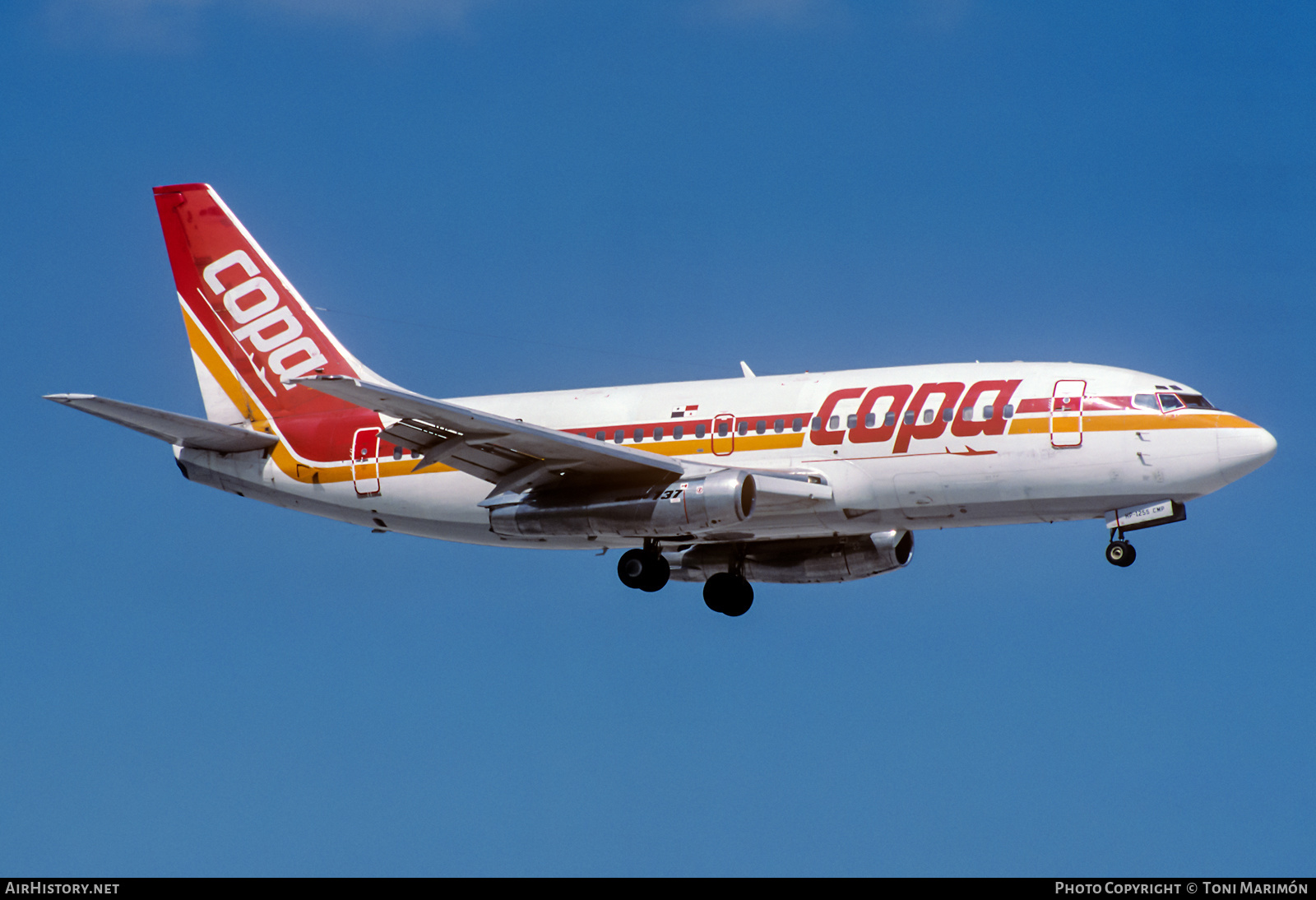 Aircraft Photo of HP-1255CMP | Boeing 737-2P6/Adv | COPA Panama | AirHistory.net #475220