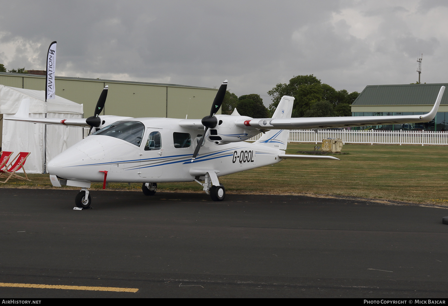 Aircraft Photo of G-OGOL | Tecnam P-2006T | AirHistory.net #475231