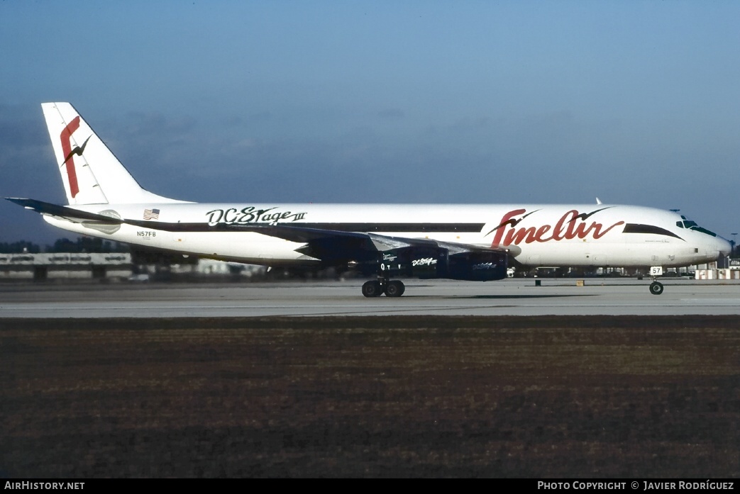 Aircraft Photo of N57FB | Douglas DC-8-54(F) | Fine Air | AirHistory.net #475251