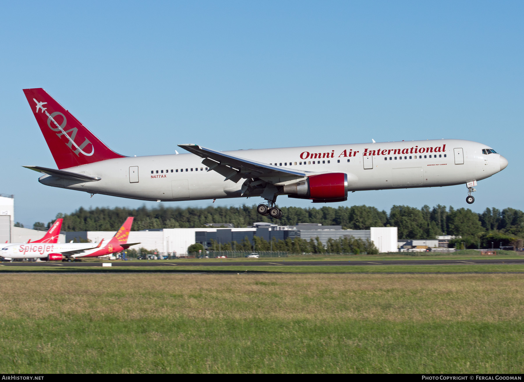 Aircraft Photo of N477AX | Boeing 767-3Q8/ER | Omni Air International - OAI | AirHistory.net #475252