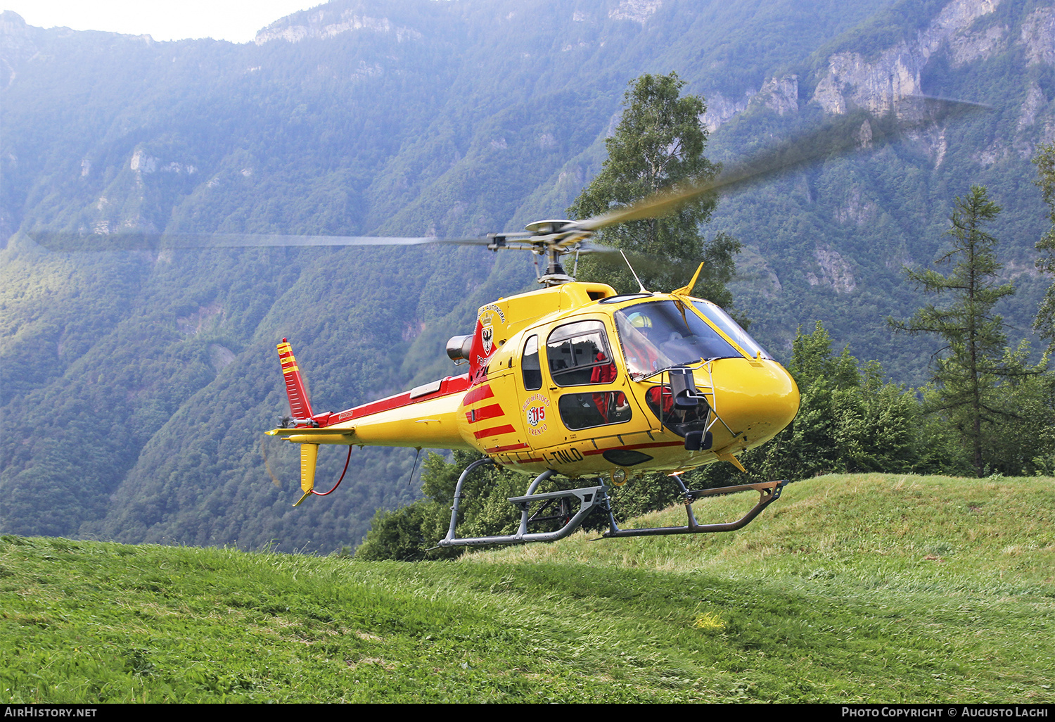 Aircraft Photo of I-TNLD | Eurocopter AS-350B-3 Ecureuil | Vigili del Fuoco Trento | AirHistory.net #475258
