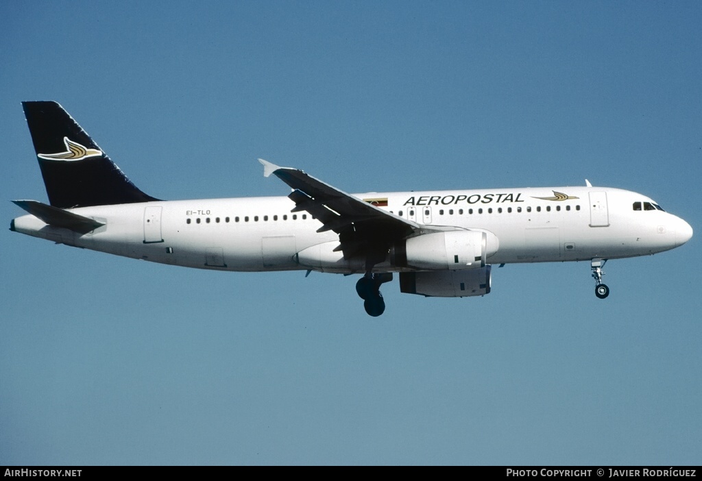 Aircraft Photo of EI-TLO | Airbus A320-232 | Aeropostal | AirHistory.net #475262