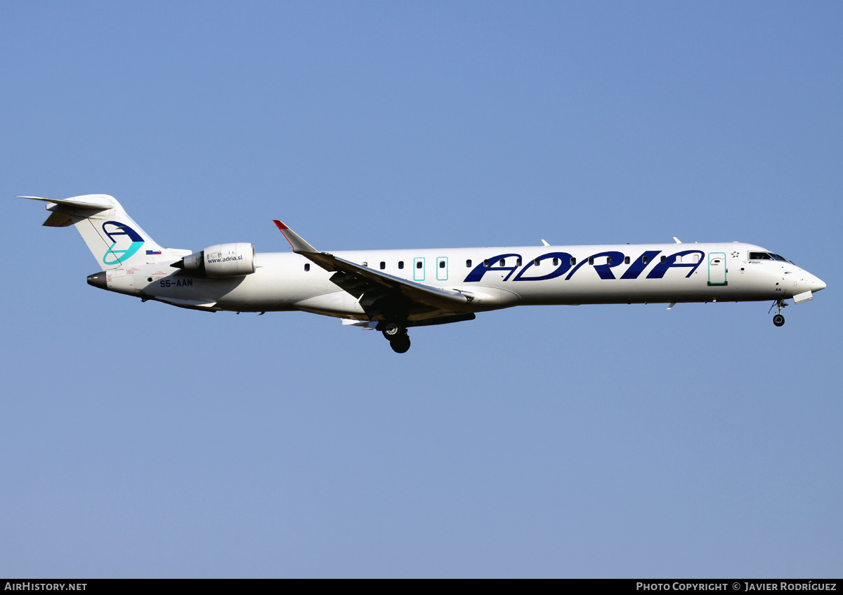 Aircraft Photo of S5-AAN | Bombardier CRJ-900LR NG (CL-600-2D24) | Adria Airways | AirHistory.net #475264