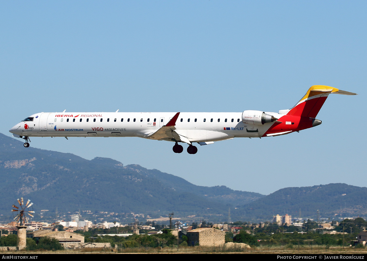 Aircraft Photo of 9H-LKF | Bombardier CRJ-1000 (CL-600-2E25) | Iberia Regional | AirHistory.net #475281