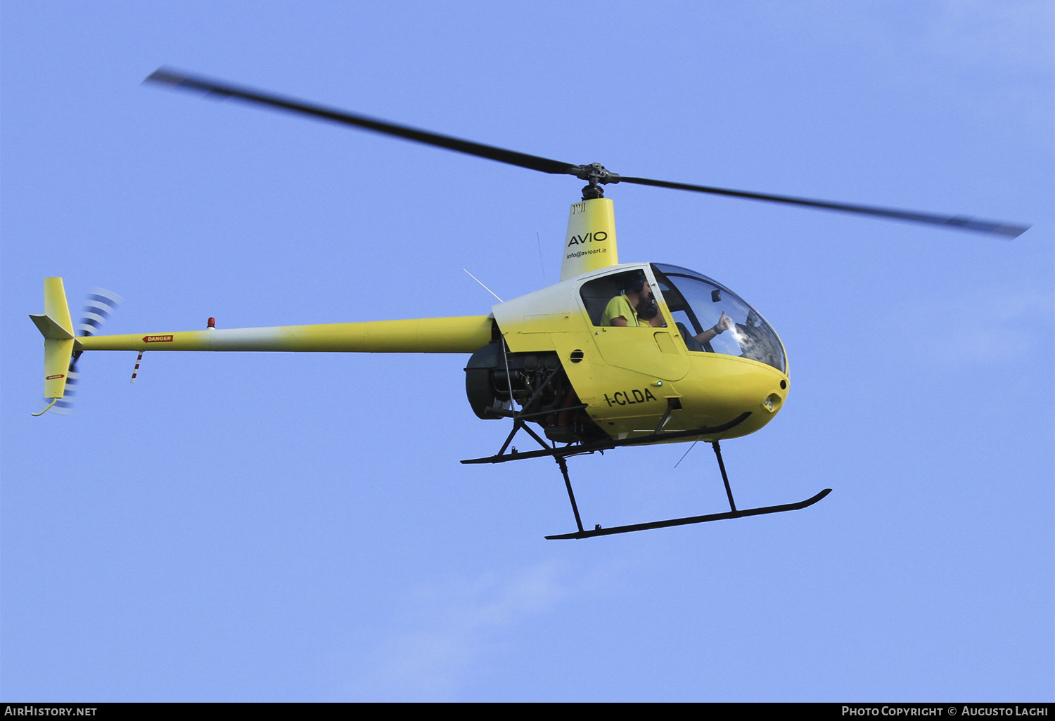 Aircraft Photo of I-CLDA | Robinson R-22 Beta II | Avio | AirHistory.net #475298