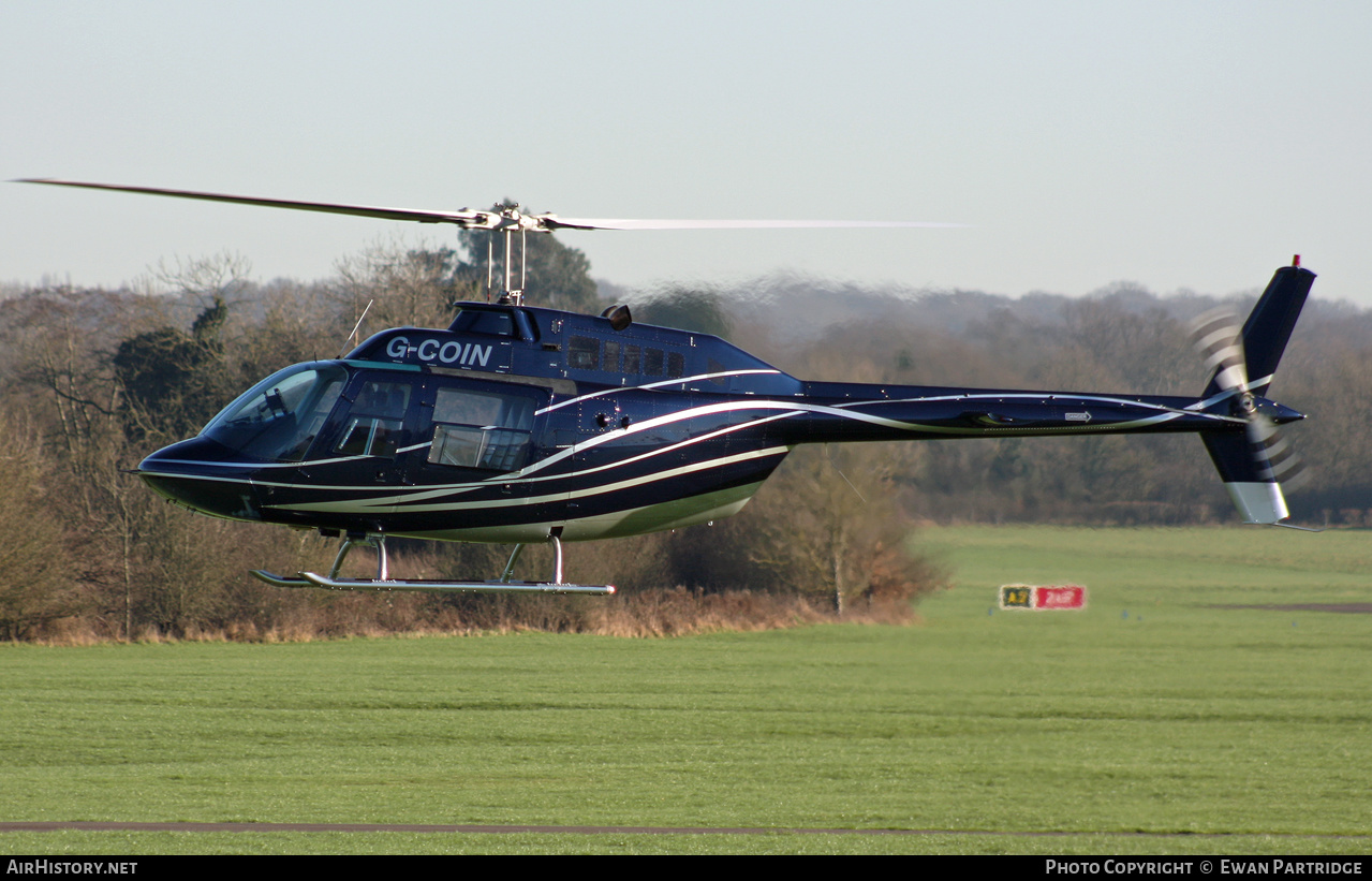 Aircraft Photo of G-COIN | Bell 206B-2 JetRanger II | AirHistory.net #475301