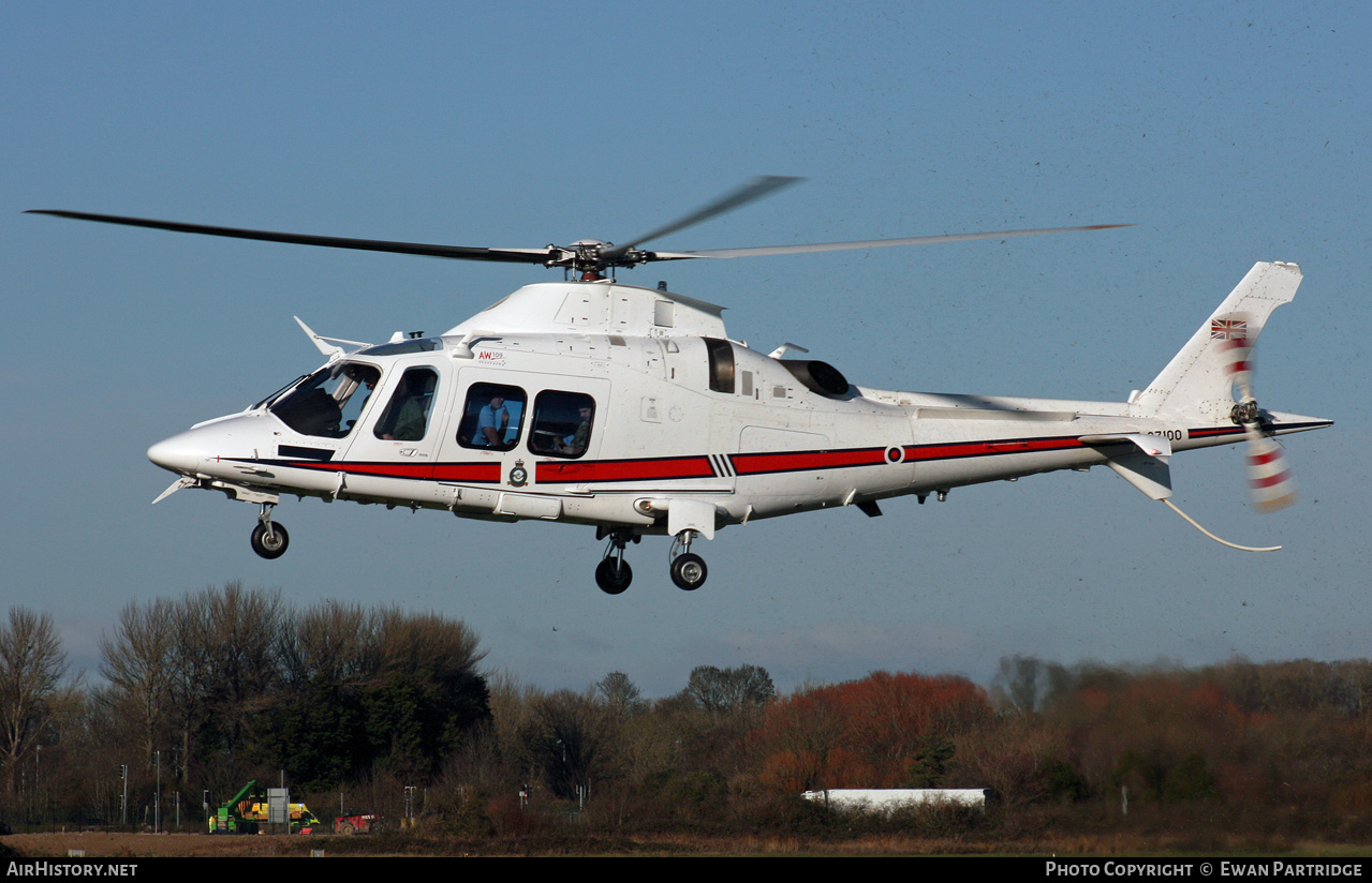 Aircraft Photo of GZ100 | AgustaWestland AW-109SP GrandNew | UK - Air Force | AirHistory.net #475321