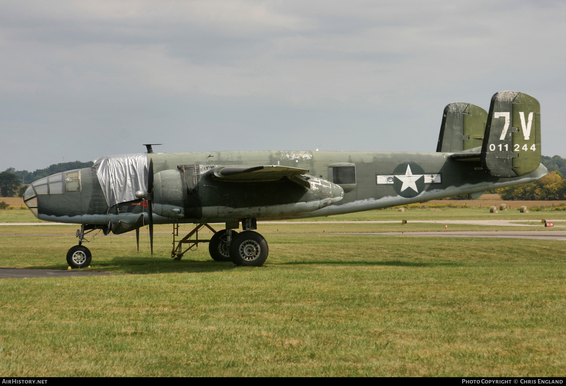 Aircraft Photo of N3161G | North American TB-25N Mitchell | USA - Air Force | AirHistory.net #475343