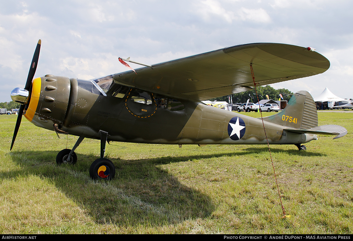 Aircraft Photo of N9848A | Cessna 190 | USA - Air Force | AirHistory.net #475355