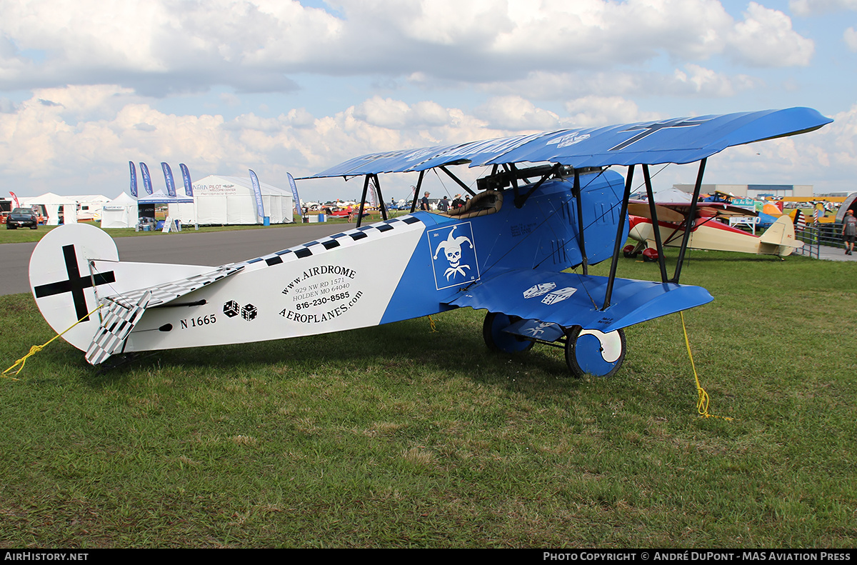 Aircraft Photo of N1665 | Fokker D.VII (replica) | AirHistory.net #475358