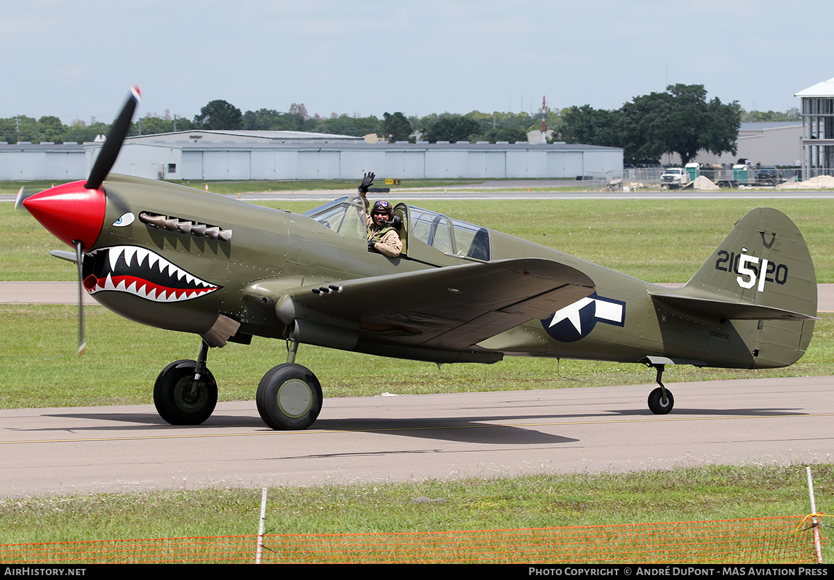 Aircraft Photo of N692CK / 2105120 | Curtiss P-40N Warhawk | USA - Air Force | AirHistory.net #475360