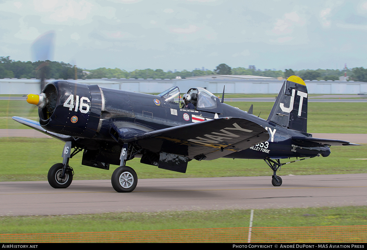 Aircraft Photo of N713JT / 97143 | Vought F4U-4 Corsair | USA - Navy | AirHistory.net #475364