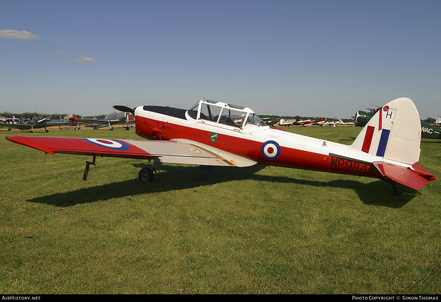 Aircraft Photo of G-BWTO / WP984 | De Havilland Canada DHC-1 Chipmunk Mk22 | UK - Air Force | AirHistory.net #475368