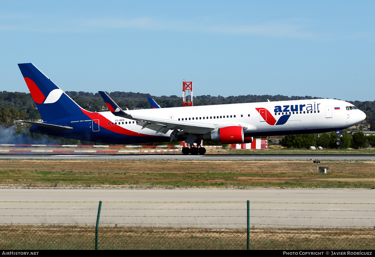 Aircraft Photo of VQ-BEN | Boeing 767-33A/ER | Azur Air | AirHistory.net #475378