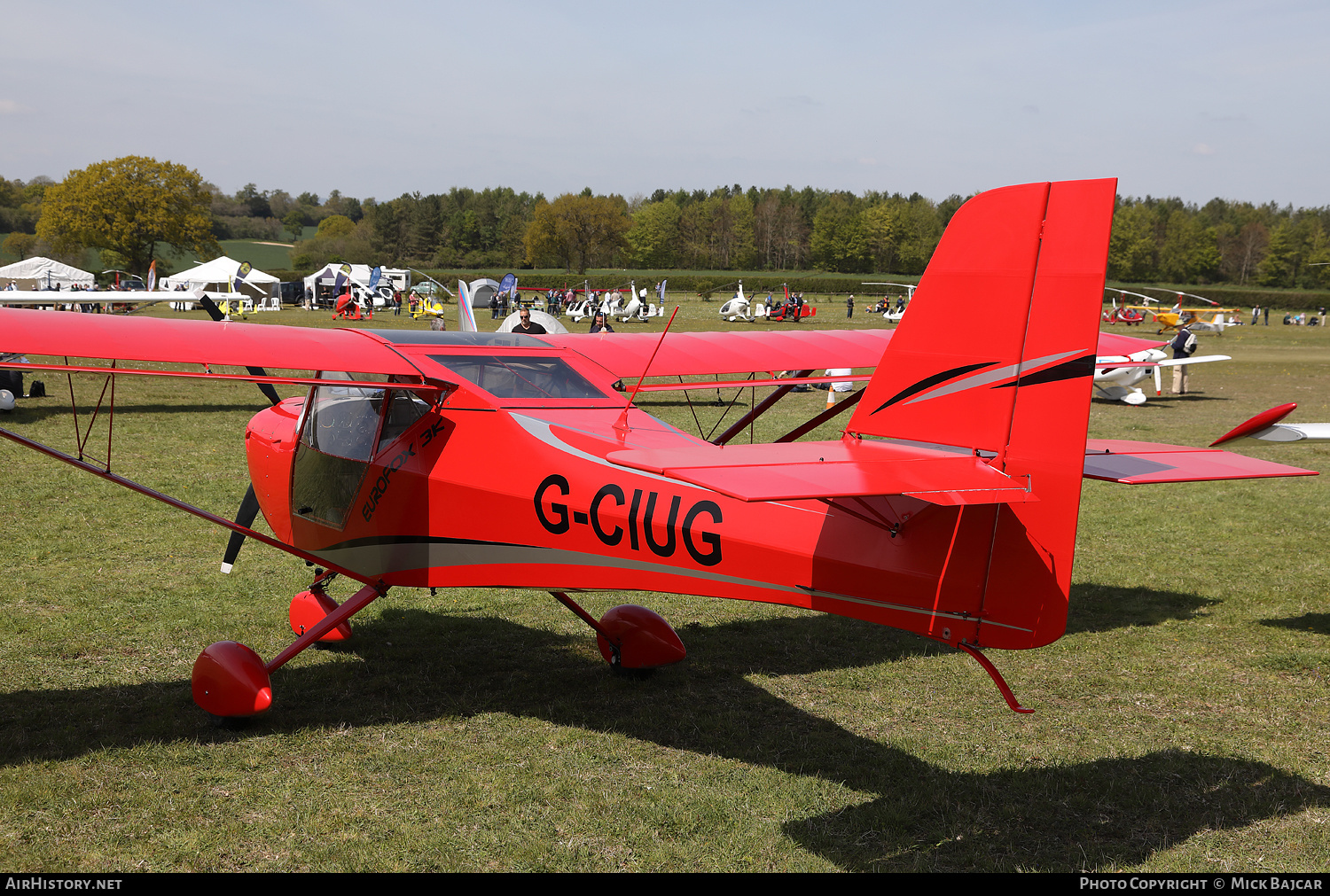 Aircraft Photo of G-CIUG | Ascent Eurofox 3K | AirHistory.net #475398
