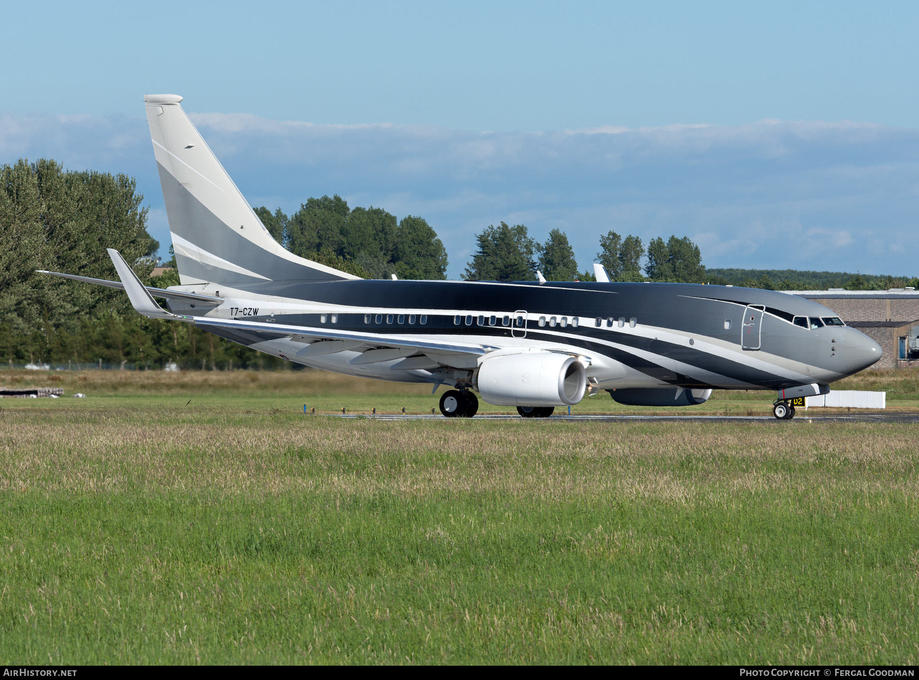 Aircraft Photo of T7-CZW | Boeing 737-7JW BBJ | AirHistory.net #475409