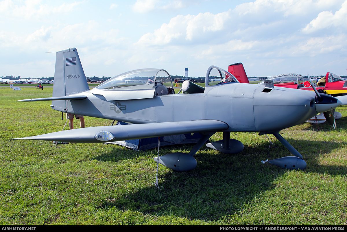 Aircraft Photo of N88WN | Van's RV-8 | AirHistory.net #475441