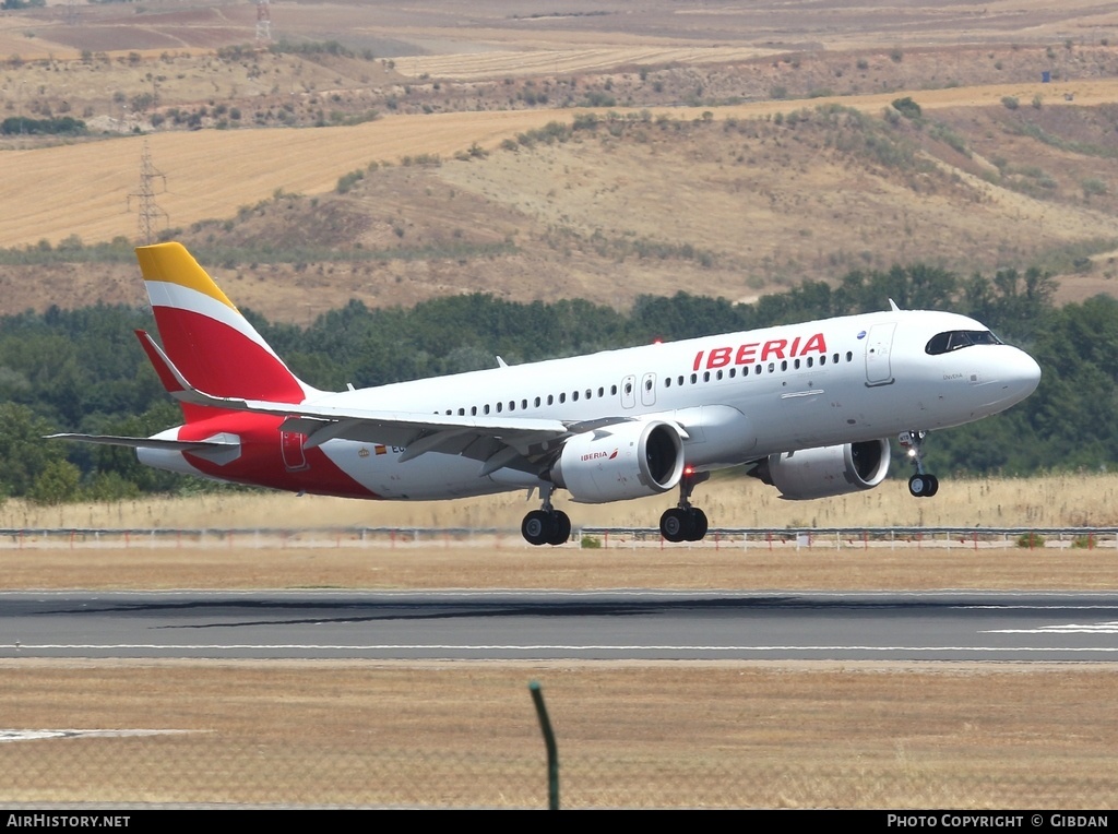 Aircraft Photo of EC-NTP | Airbus A320-251N | Iberia | AirHistory.net #475450