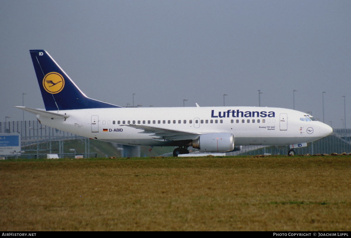 Aircraft Photo of D-ABID | Boeing 737-530 | Lufthansa | AirHistory.net #475457