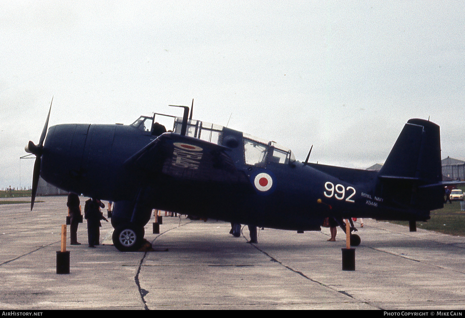 Aircraft Photo of XB446 | General Motors TBM-3S Avenger ECM.6B | UK - Navy | AirHistory.net #475473