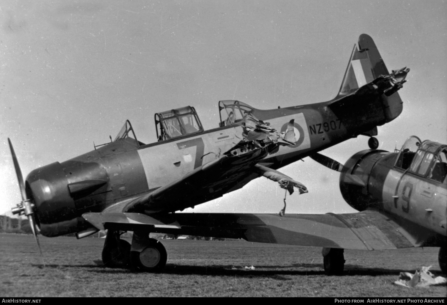 Aircraft Photo of NZ907 | North American AT-16 Harvard II | New Zealand - Air Force | AirHistory.net #475475