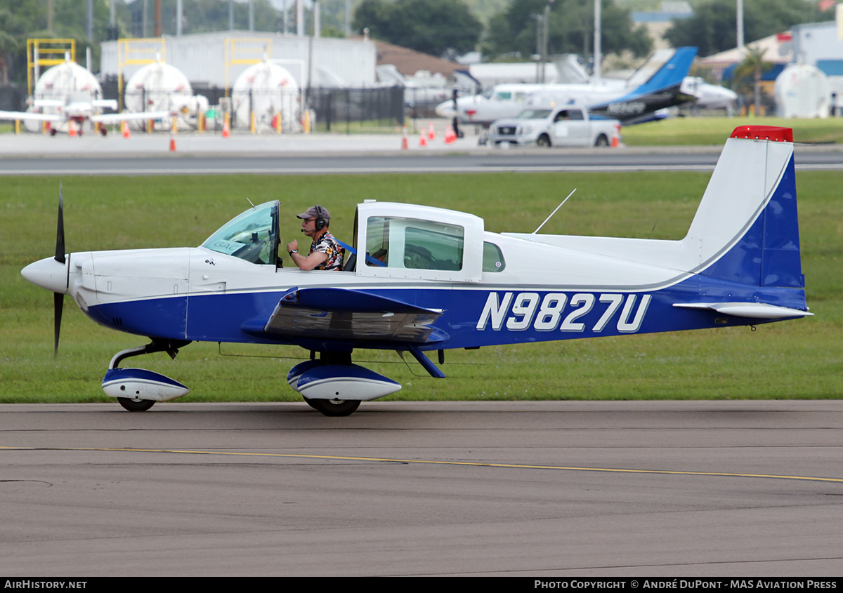 Aircraft Photo of N9827U | Grumman American AA-5 Traveler | AirHistory.net #475488