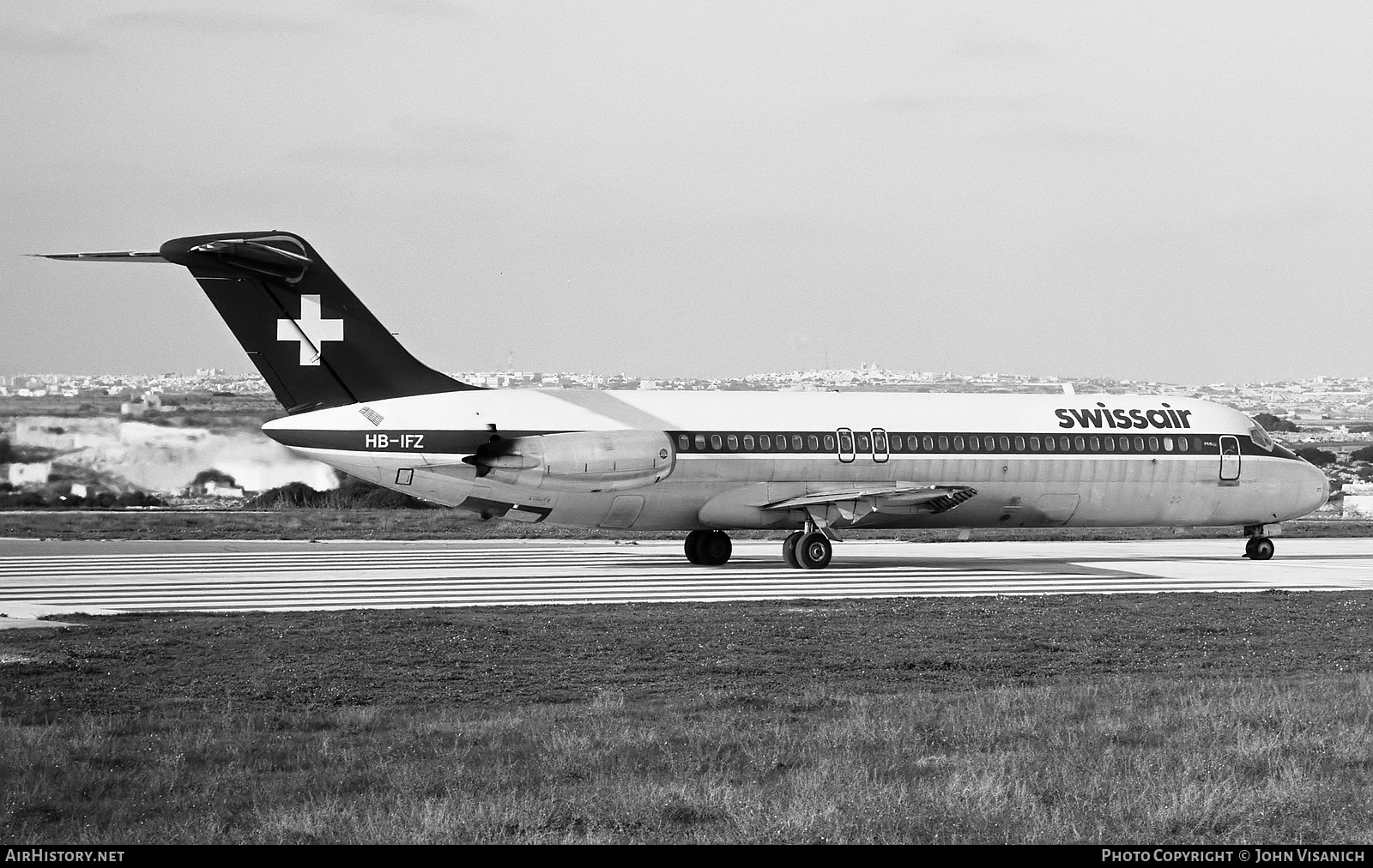 Aircraft Photo of HB-IFZ | McDonnell Douglas DC-9-32 | Swissair | AirHistory.net #475490