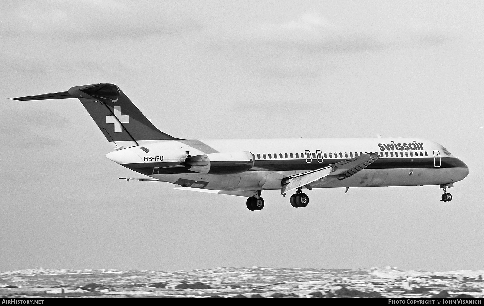 Aircraft Photo of HB-IFU | McDonnell Douglas DC-9-32 | Swissair | AirHistory.net #475491