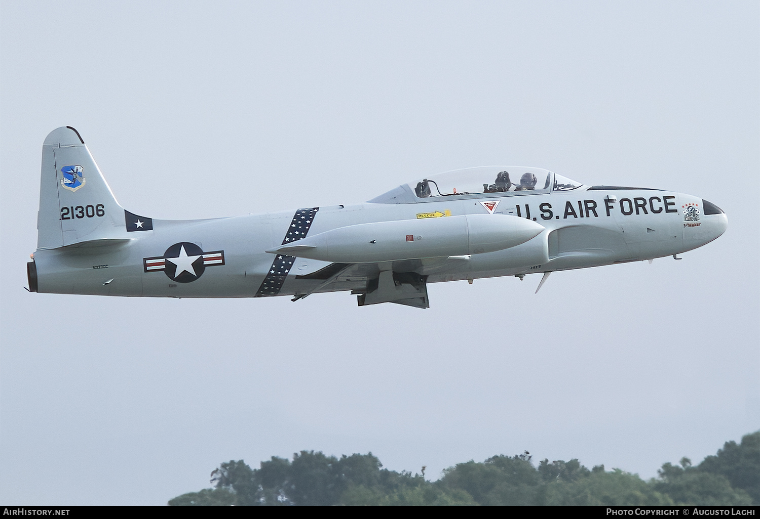 Aircraft Photo of N933GC / 21306 | Canadair T-33AN Silver Star 3 | USA - Air Force | AirHistory.net #475494