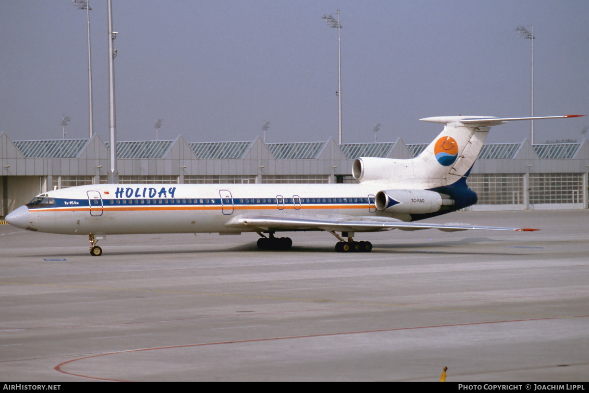 Aircraft Photo of TC-RAD | Tupolev Tu-154M | Holiday Airlines | AirHistory.net #475496