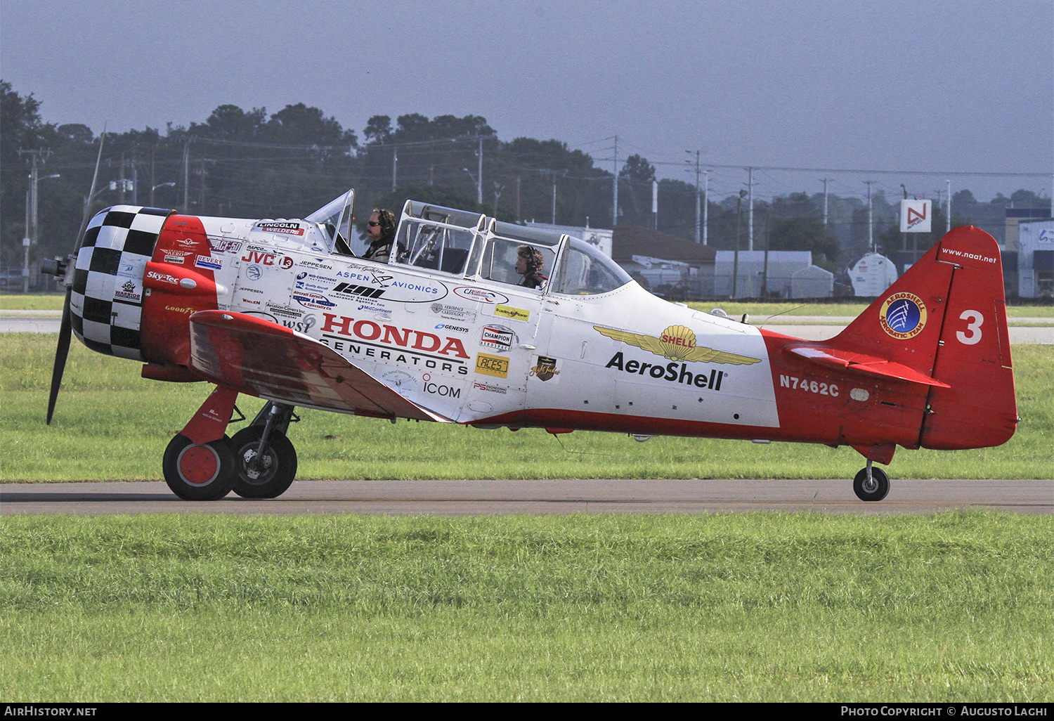 Aircraft Photo of N7462C | North American T-6G Texan | Aeroshell Aerobatic Team | AirHistory.net #475499