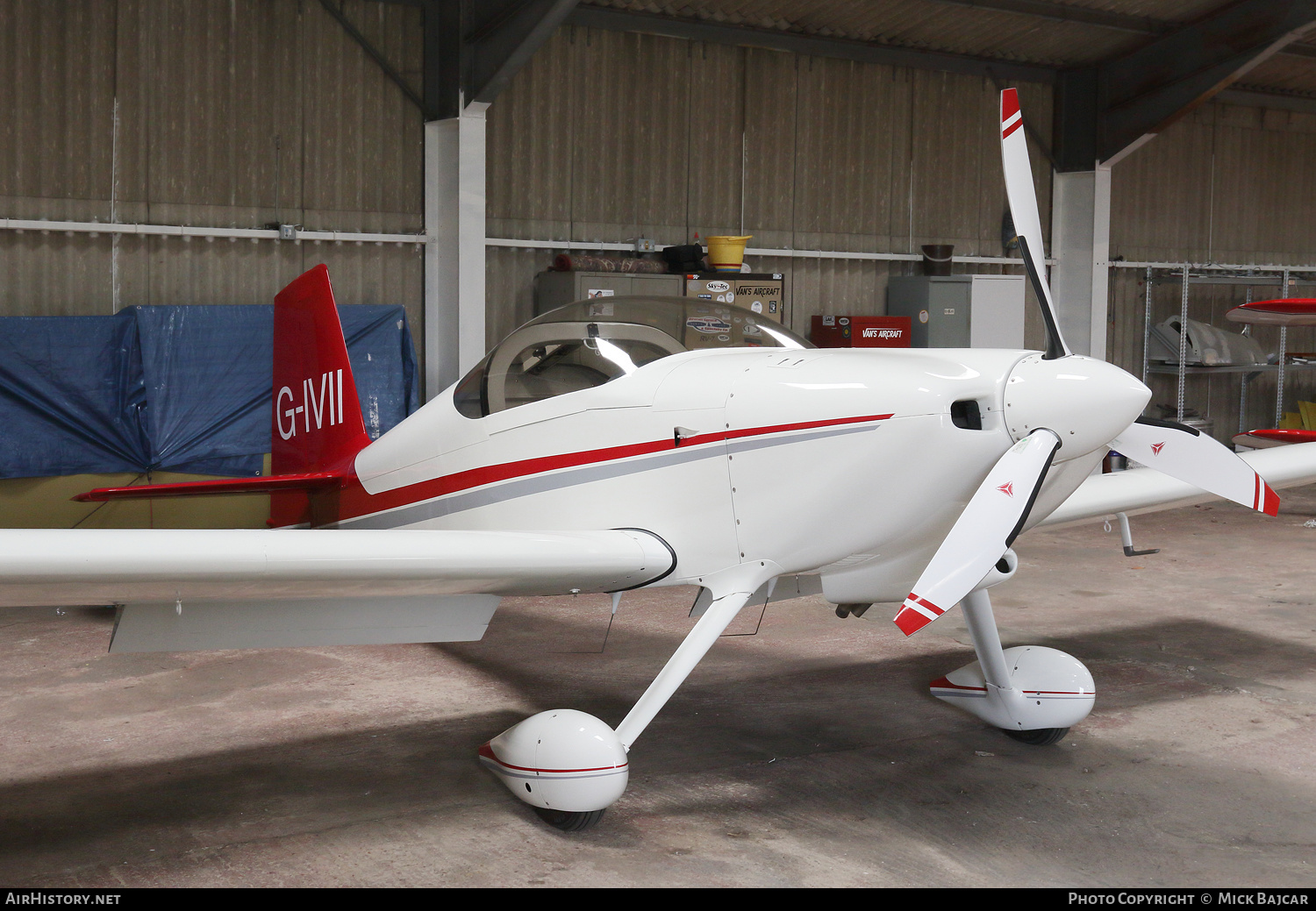 Aircraft Photo of G-IVII | Van's RV-7 | AirHistory.net #475509