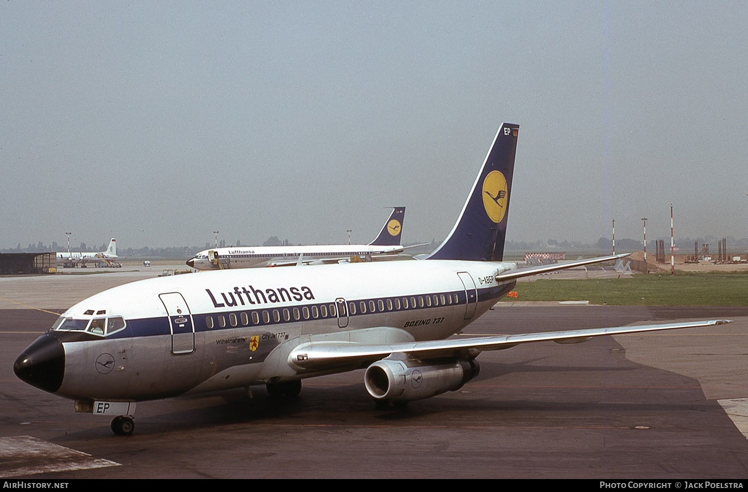 Aircraft Photo of D-ABEP | Boeing 737-130 | Lufthansa | AirHistory.net #475527