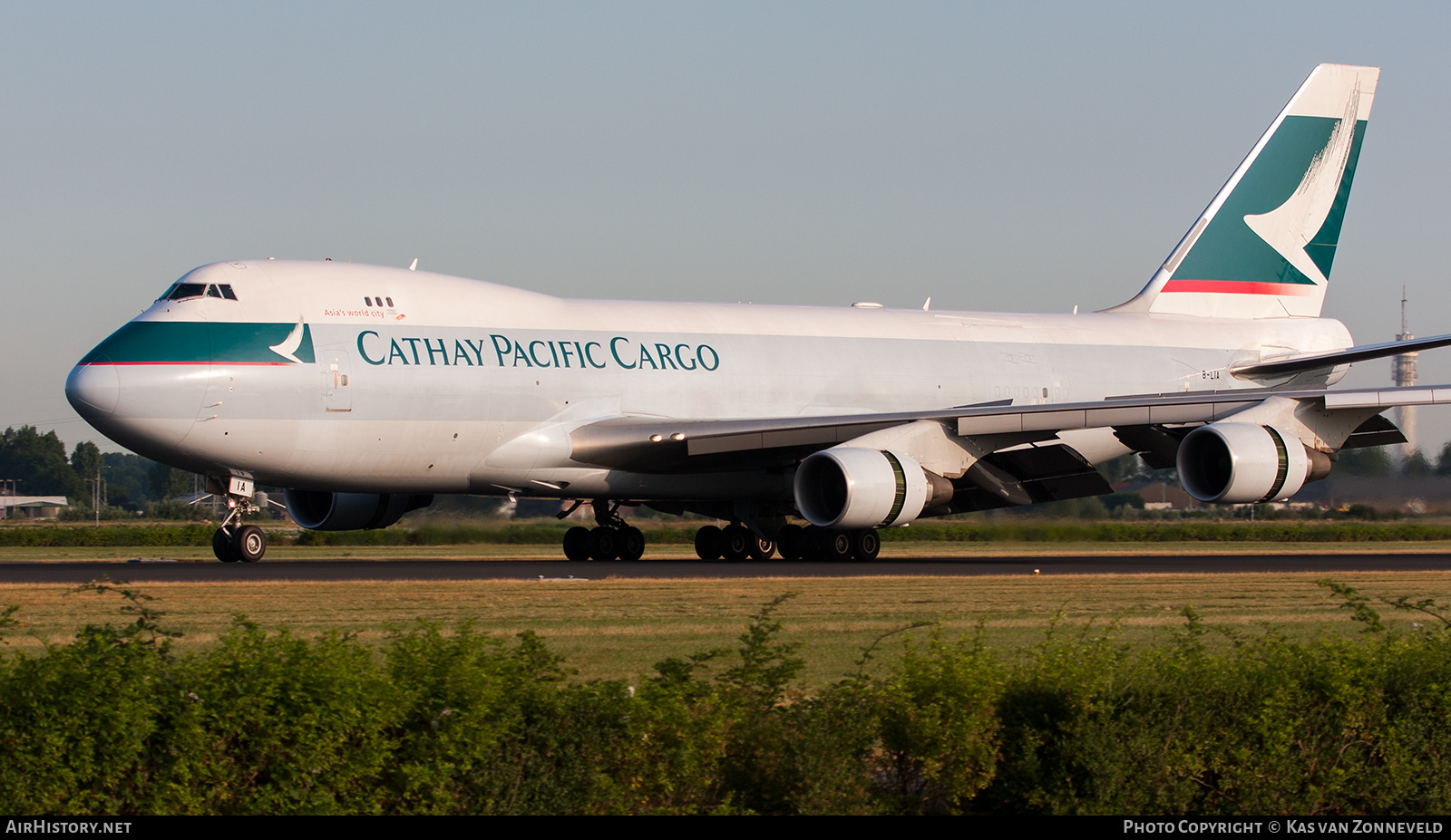Aircraft Photo of B-LIA | Boeing 747-467F/ER/SCD | Cathay Pacific Airways Cargo | AirHistory.net #475528