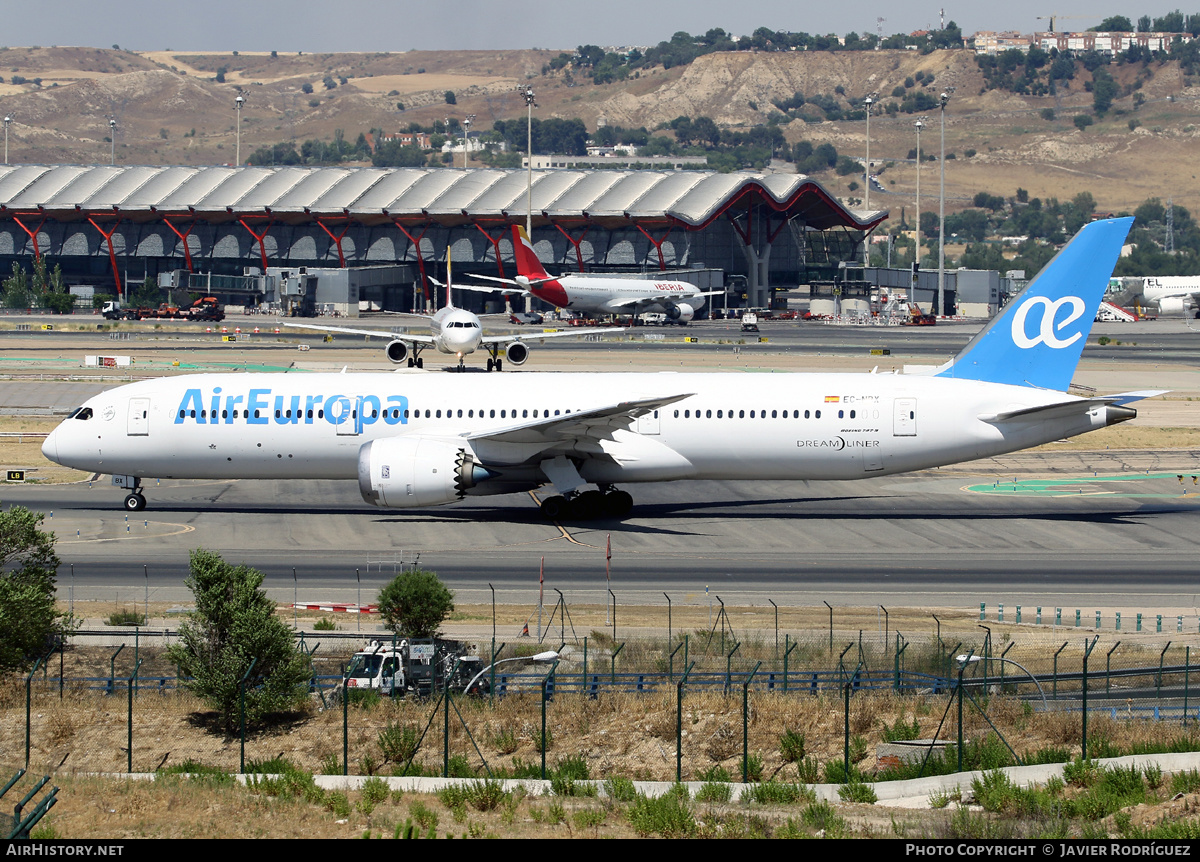 Aircraft Photo of EC-NBX | Boeing 787-9 Dreamliner | Air Europa | AirHistory.net #475530