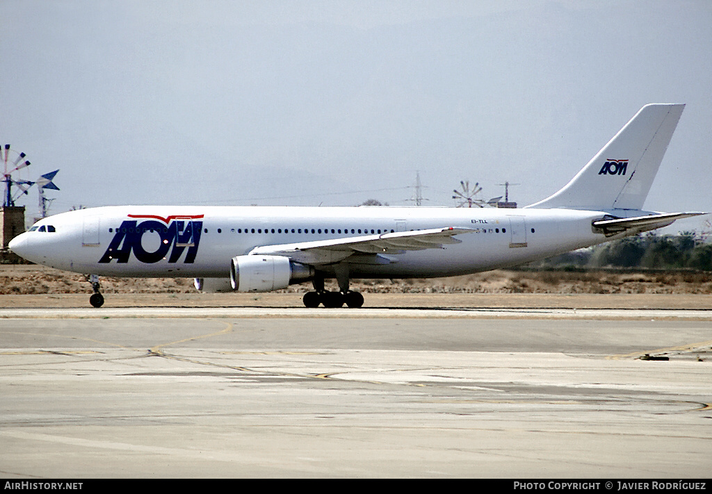 Aircraft Photo of EI-TLL | Airbus A300B4-203 | AOM French Airlines | AirHistory.net #475534